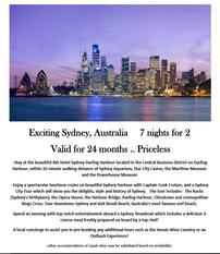Sydney, Australia for 2 for 7 Nights 202//233